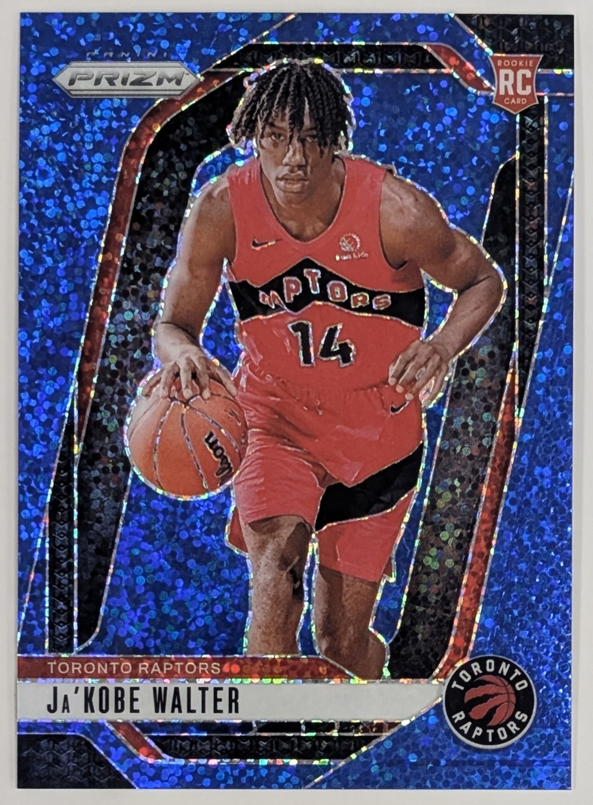 2024-25 Panini Prizm .. Ja'KOBE WALTER #223 .. Blue Sparkle RC Rookie .. #61/144