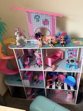 Lol Dolls House, Club House, Car, Lol Dolls And Accessories 