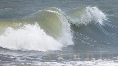 Stormy Sea Ocean Waves Wall Art   High Resolution Storm Photo, Digital Download