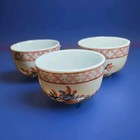 Vintage Japanese Porcelain Ware Set of Jars/Cups, Hand Decorated in Hong Kong, — photo 2