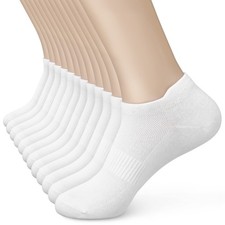 Women's Ankle Cotton Socks - Low Cut Athletic Sports Running Breathable Thin ...