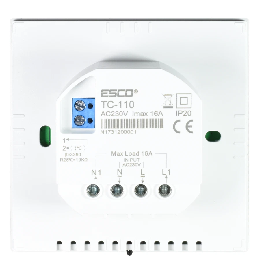 WIFI Thermostat Fußbodenheizung SMART WLAN TUYA + ALEXA Wasser Bodenmatte WEISS - Bild 4 von 4