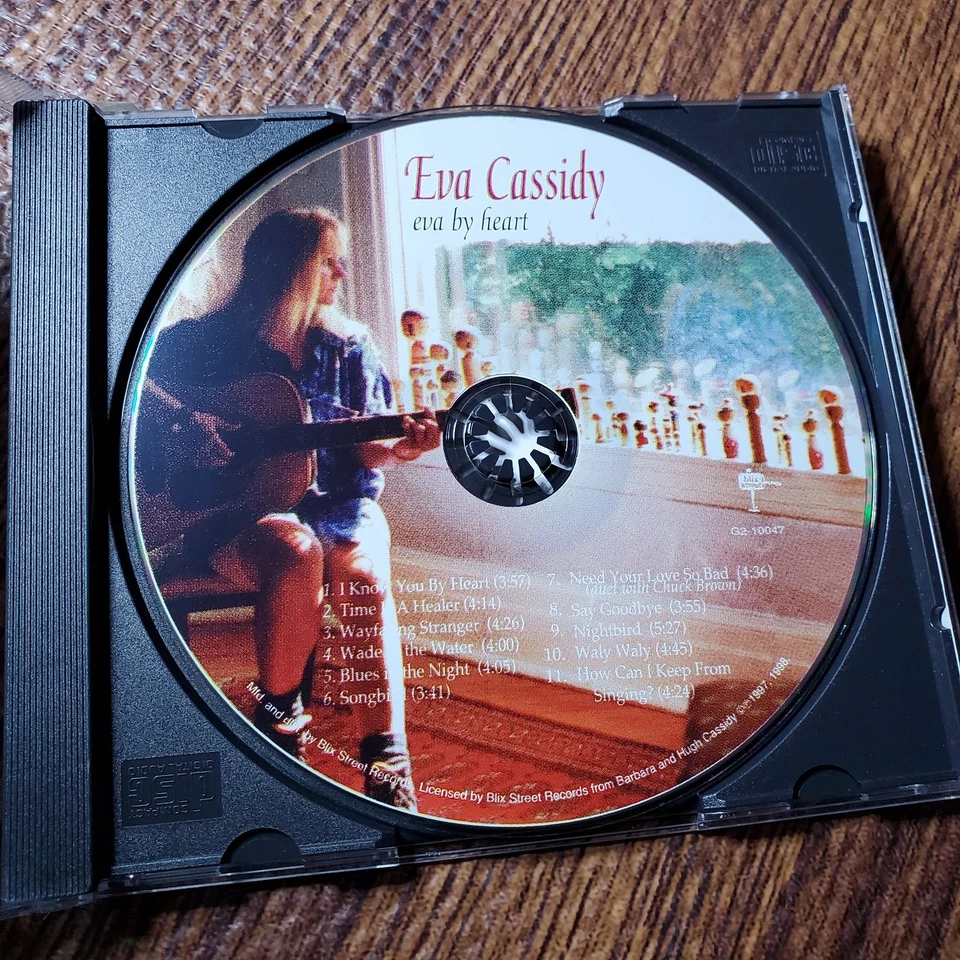 Eva Cassidy - Eva By Heart CD 1998 Duet with Chuck Brown Folk Blix Street Foto 3 de 3