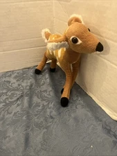 PLUSH DOLL FIGURE WILDLIFE ARTISTS REALISTIC LIFELIKE SPOTTED FAWN DEER TOY