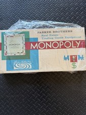 Vintage 1961 Monopoly Board Game New Never Opened/Used