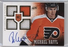 2013-14 Panini Prime Rookie Patch Auto 11/199 Michael Raffl #156 Patch Auto 0c3