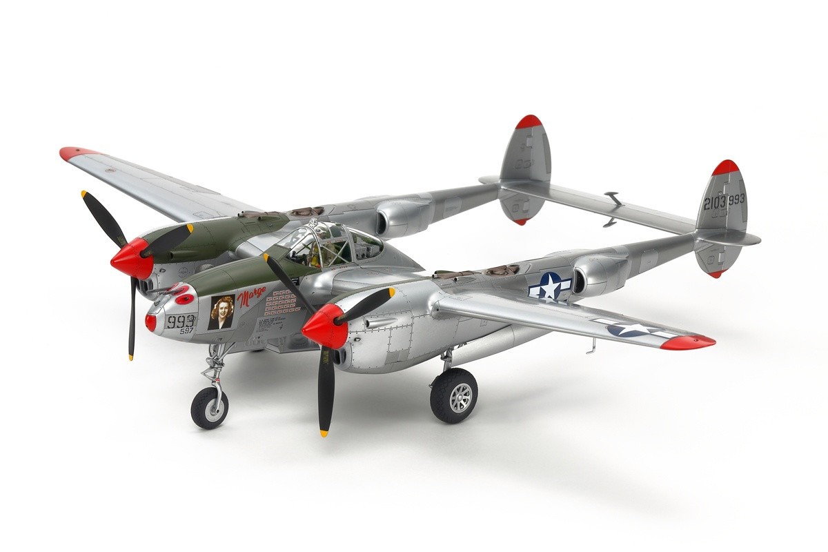 TAMIYA 1/48 Lockheed P-38 J Lightning Item No. 61123