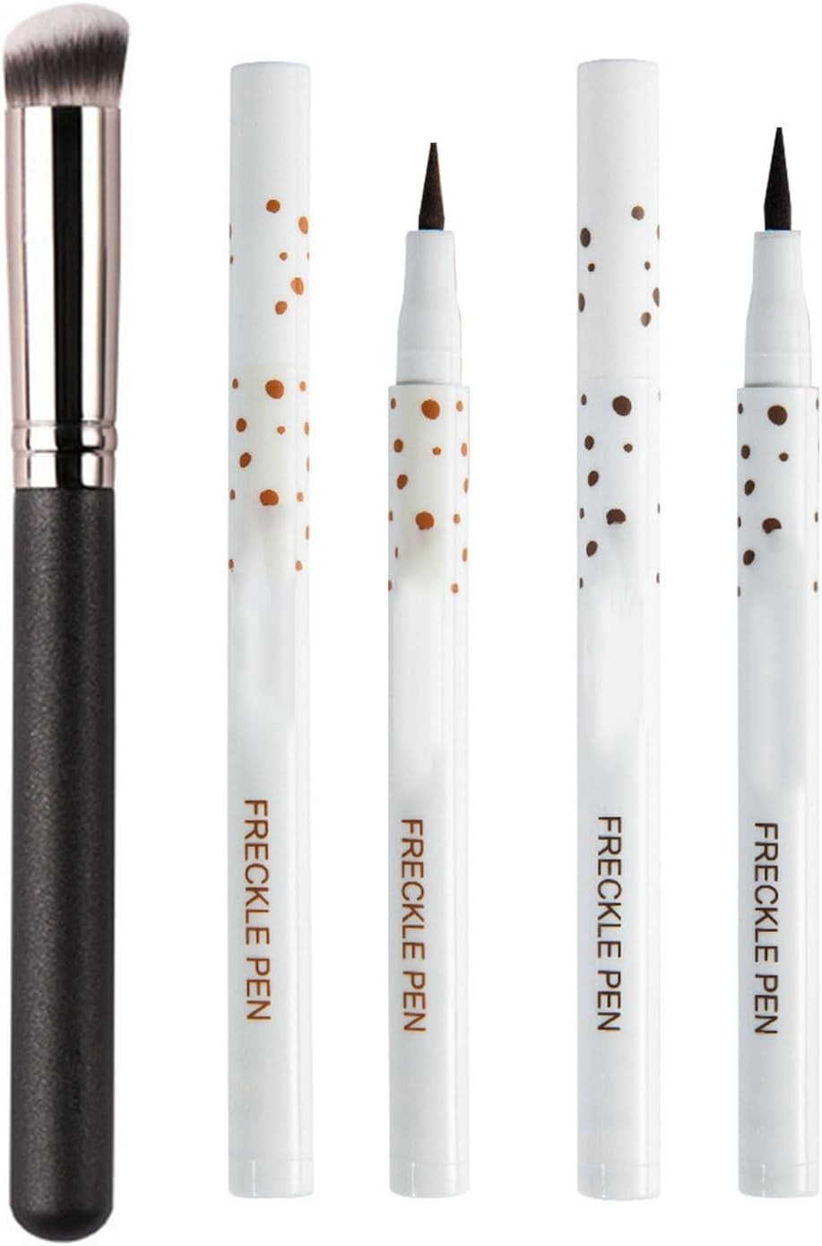 Freckle Pen,Freckle Makeup Pen,2 Pieces Natural Freckle Pen,Natural Lifelike Fr