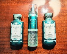 Bath and Body Works GINGHAM FRESH 3pc Set. Fragrance Mist  2 Body Lotions   