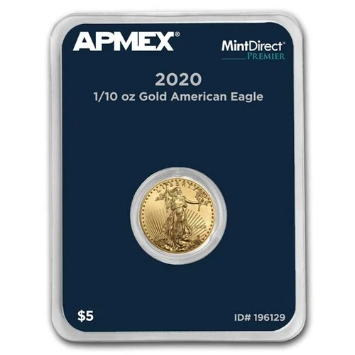 2020 1/10 oz American Gold Eagle (MintDirect® Premier Single)
