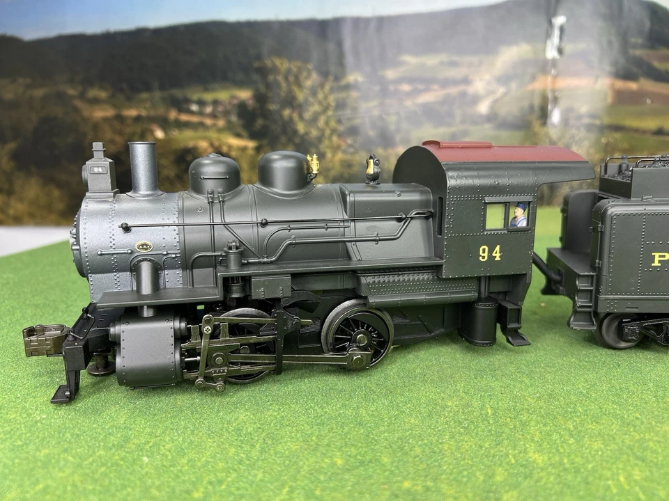 K-line K3400-0094W PRR STEAM SWITCHER LOCOMOTIVE w/TENDER #94, 0-4-0 LN - Image 4 of 4