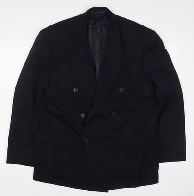 Schwarze Anzugjacke Herren UK Größe 40 Principles Regular