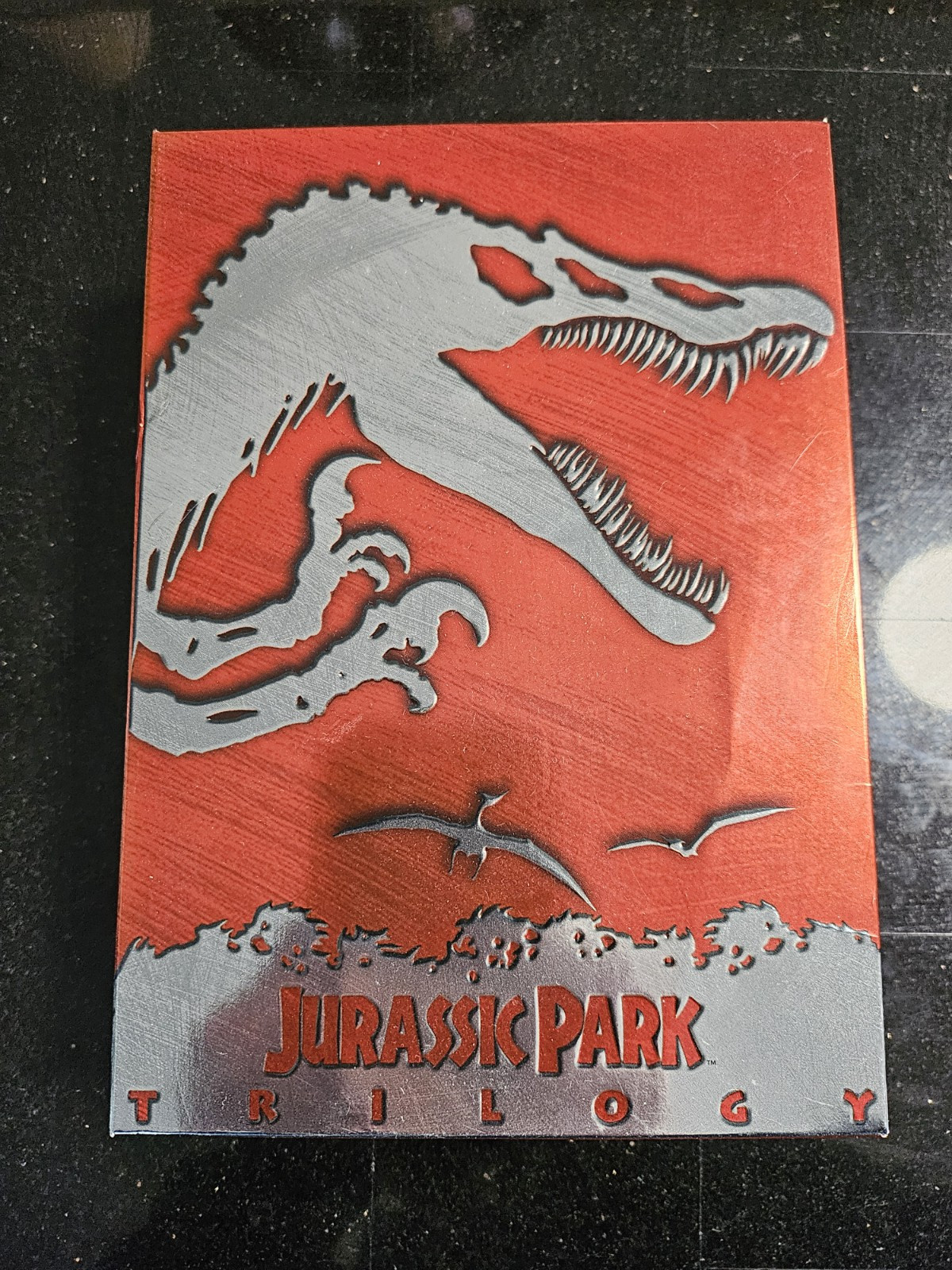 Original Jurassic Park Trilogy DVD 4 Disc Box Set | eBay
