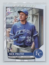 2023 Topps Big League Rainbow Foil #205 Nick Pratto (RC) Kansas City Royals (O)