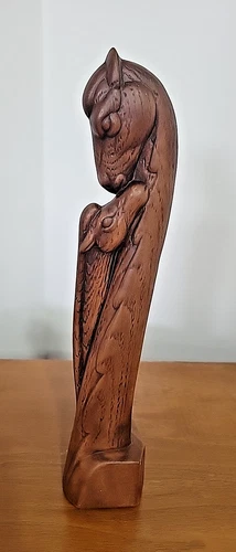 Rare Vintage Willard Stone Frankoma Pottery Horse & Colt 103