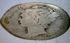 1944 Mercury SILVER Dime Elongated Coin SCARCE TYPE w/  FREE SHIP