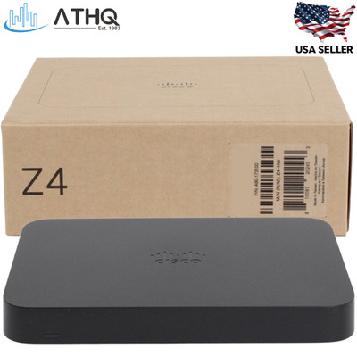 Cisco Meraki Z4-HW Cloud VPN Router WiFi 6 PoE+ Teleworker Gateway Unclaimed NEW