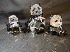 Swarovski Crystal SCS Annual Edition 2008 Pandas Mother and Cubs