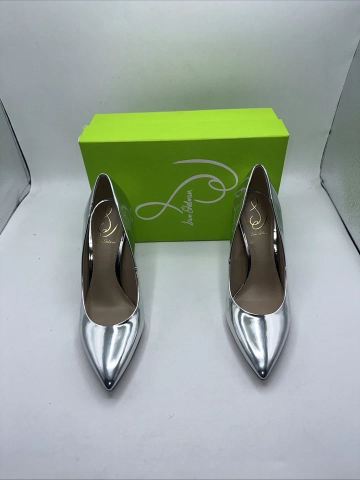 Bomba Sam Edelman Hazel para mujer - plata suave Specchio 1727OS5021 talla 9M Foto 3 de 4