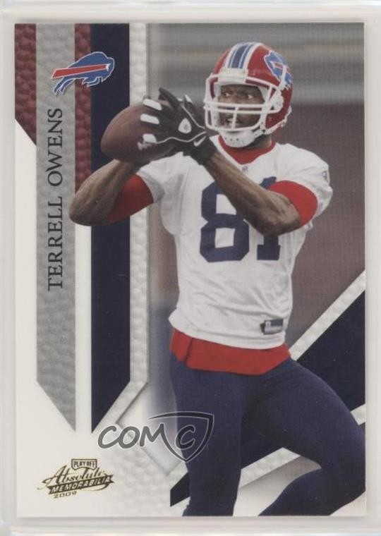 2009 Playoff Absolute Memorabilia Retail Terrell Owens #12 HOF 14s2
