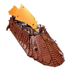 LEGO Star Wars Jabba's Sailing Bark 75397 UCS No Figures w Instructions Partially Disassembled