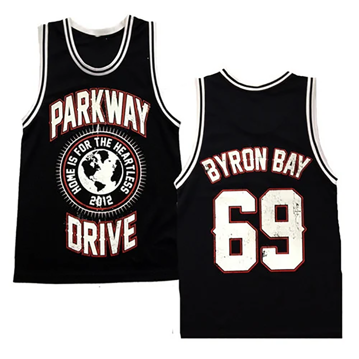 Hot Parkway Drive Basketball Jersey Black Men S-5XL basketball Jersey CO458