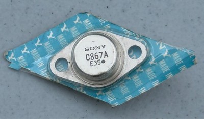 Sony C867A Transistor 2SC867A NOS