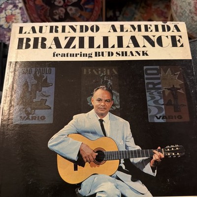 Laurindo Almeida Featuring Bud Shank Brazilliance Vinyl LP World Pacific WP-1412