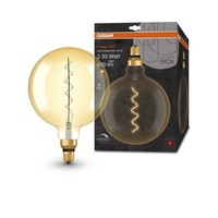 Osram Vintage 1906 Led Retro Leuchtmittel Kugel Dimmbar E27 2200K 4,8W 400Lm