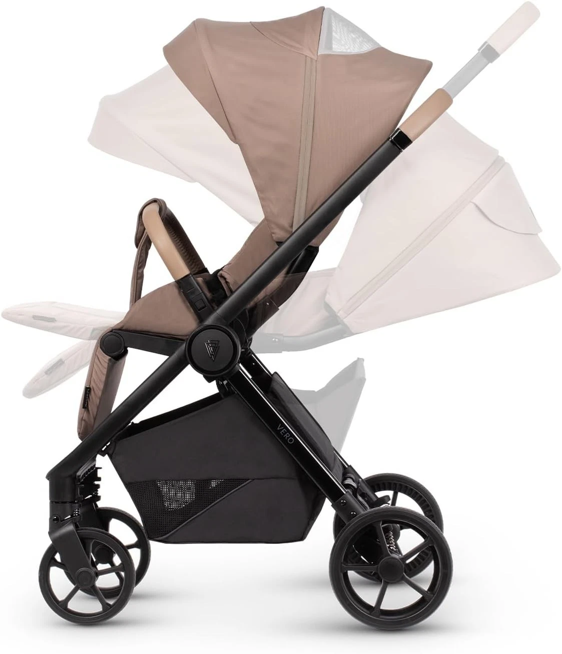 Venicci Vero Stroller - from Birth to 22kg with Apron & Rain Cover