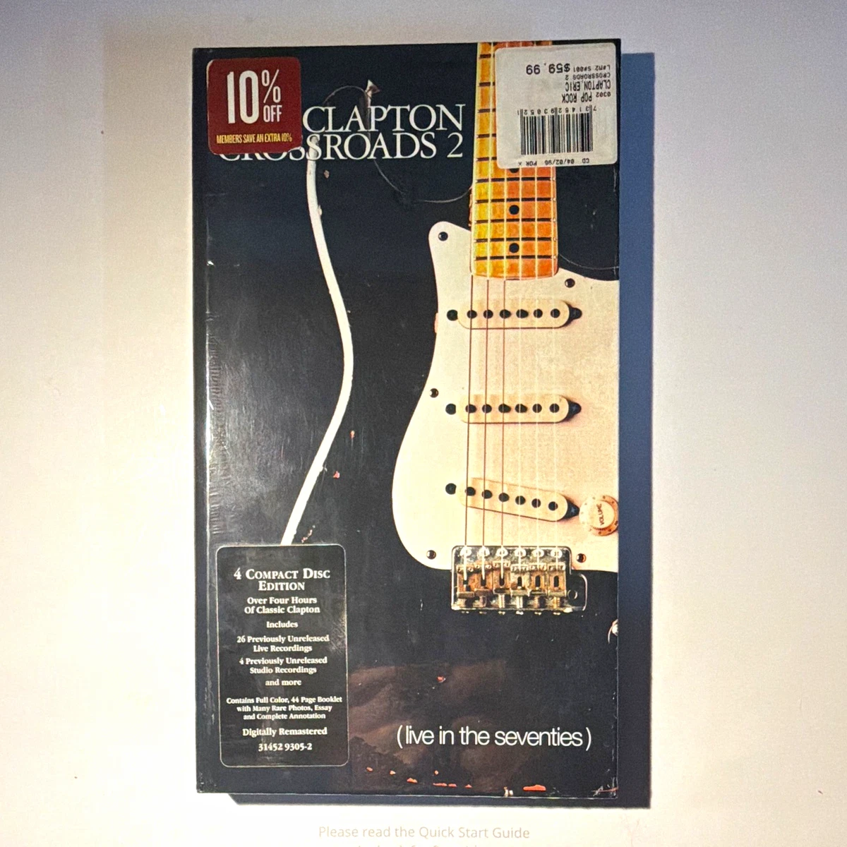 Eric Clapton Crossroads Cd for sale | eBay