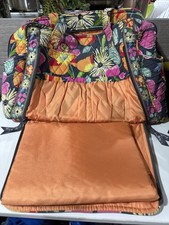 Vera Bradley Field Flowers Diaper Bag Quilted Floral Multicolor Baby Tote