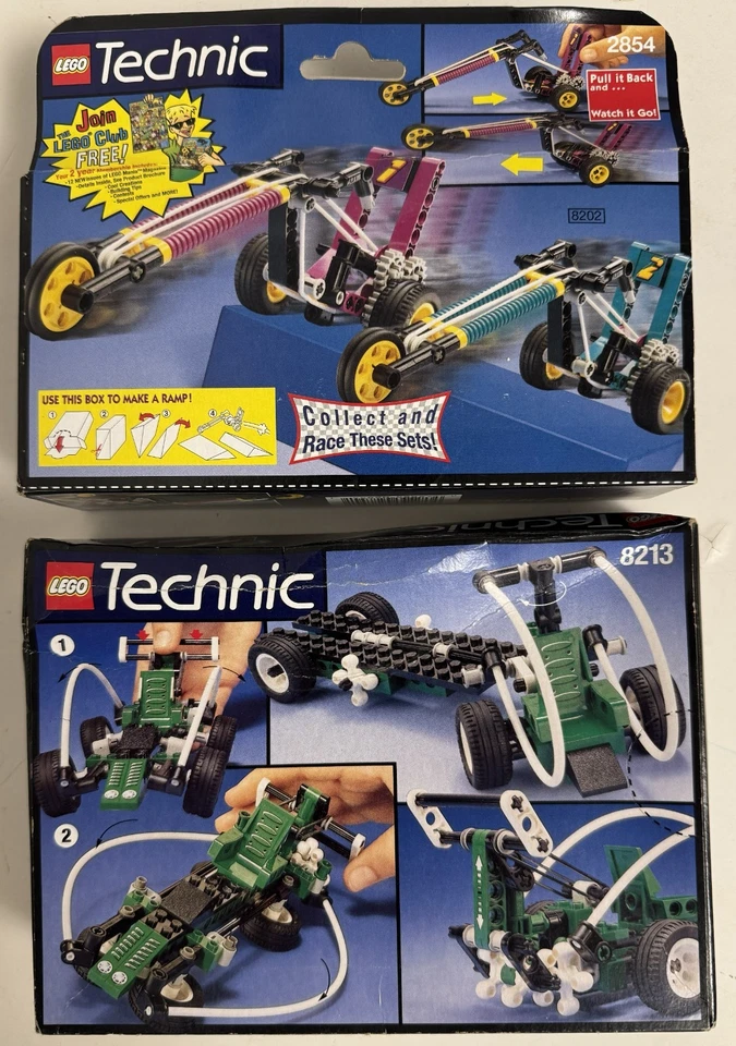 LEGO TECHNIC lot: Spy Runner (8213) Bungee Chopper (2854) Retired New in Box - Image 2 of 4