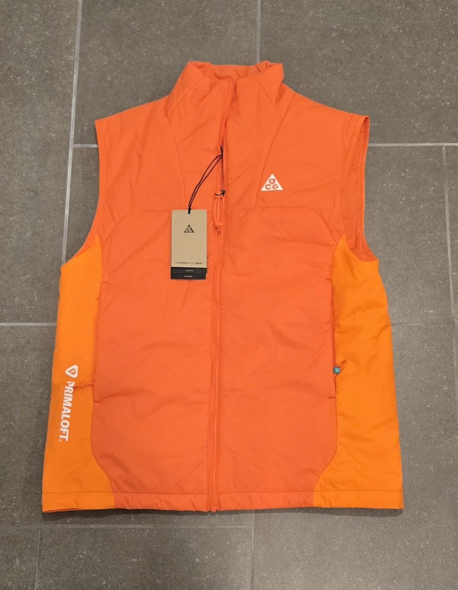 Nike ACG Therma-FIT ADV Rope de Dope Orange Full-Zip Vest Men's S