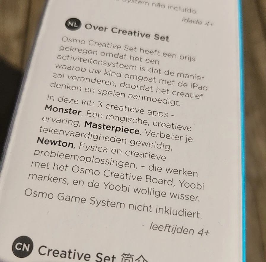 Osmo A Magical Creative Experience Monster, Part of Creative Set Brand New Box - Image 4 of 4