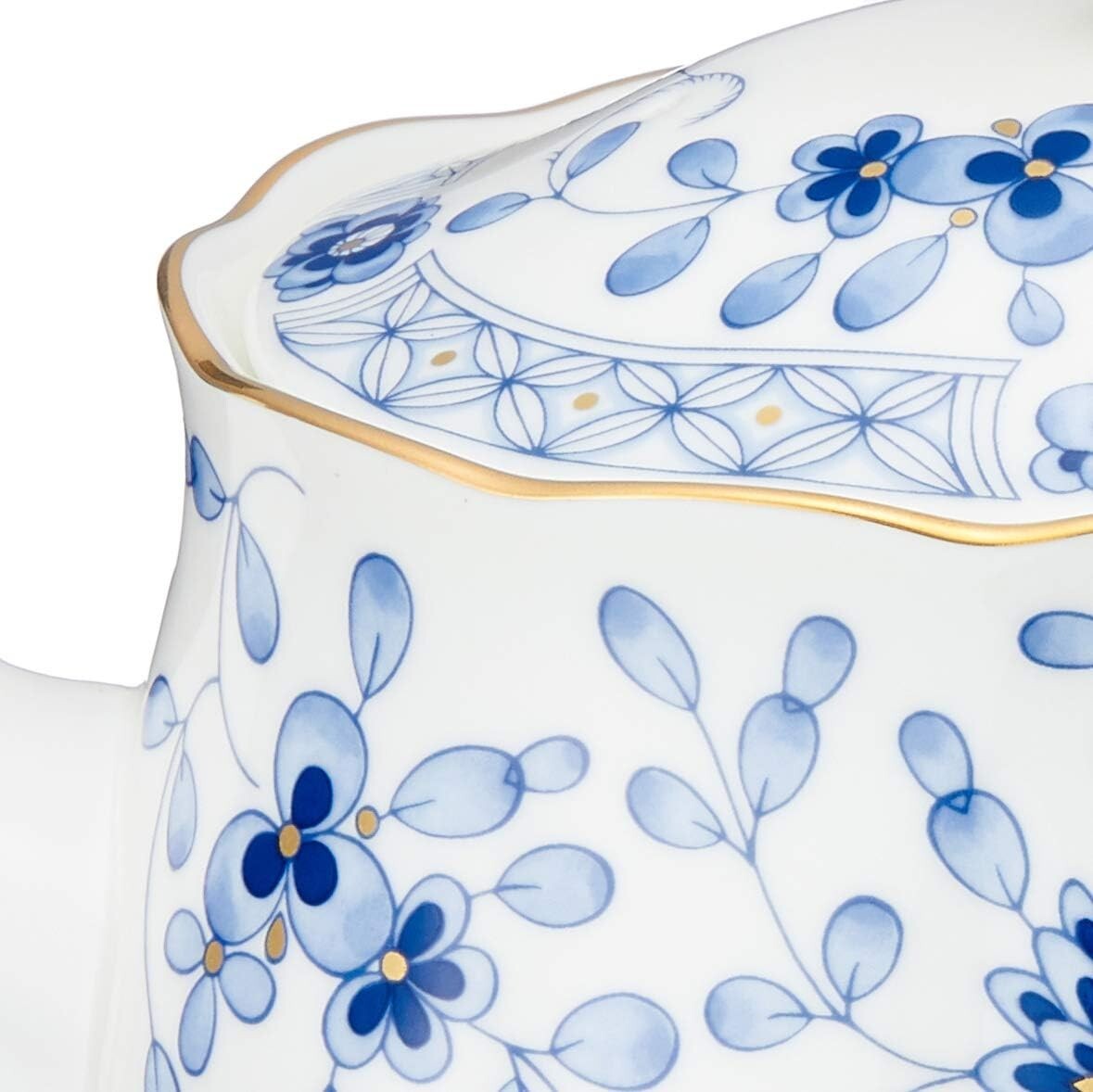 NARUMI 9682-4206 Milan Blue 790cc Tea Pot Blue Made In Japan NARUMI 9682-4206 Milan Blue 790cc Tea Pot Blue Made In Japan