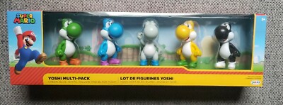 Super Mario Bros. Yoshi Multi - 5 Pack Action Figures - jakks Pacific