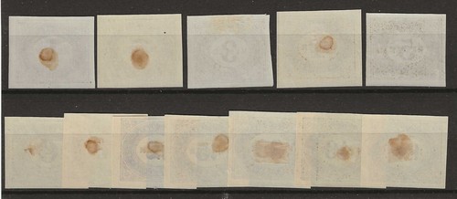1899/00 - Austria - Segnatasse con controvalore in heller, 12 val. MH - Foto 2 di 2