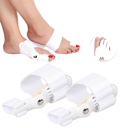 ZenToes Toe Corrector Bunion Straightener 4 Single Loop Spacers Separators Foot - Foto 9