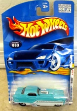 2000 Hot Wheels First Editions Metrorail Turquoise Nash Metropolitan 23/36 #083