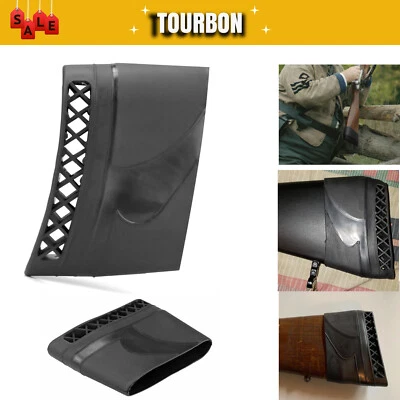 Tourbon Recoil Pad Gewehr/Flinten-Puffer-Gummi-Schießverlängerungs-Schaftpolster