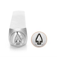 Impressart- 6mm Arrowhead Metal Stamp on sale Impressart- 6mm Arrowhead Metal Stamp on sale