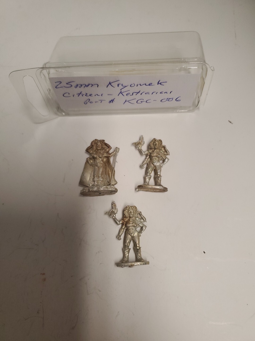 Kryomek Miniatures Citizens Kestrarians KGC-006 25mm  RPG Open Pack