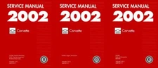 2002 Chevrolet Corvette Shop Service Repair Manual