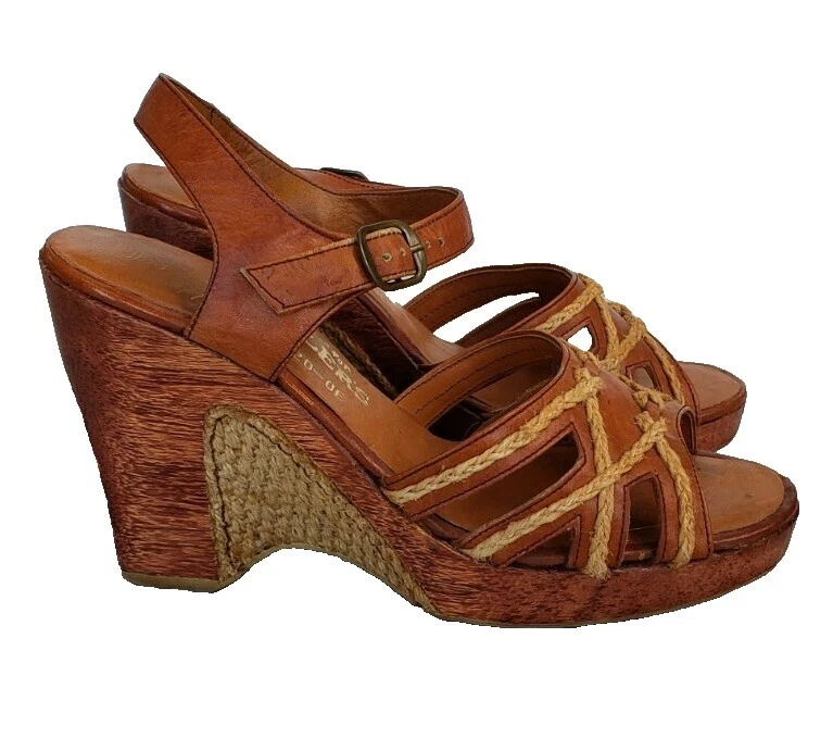 Calzado Vintage de Verano/Playa Heels para Mujer