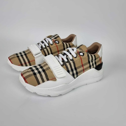 burberry checkered sneakers