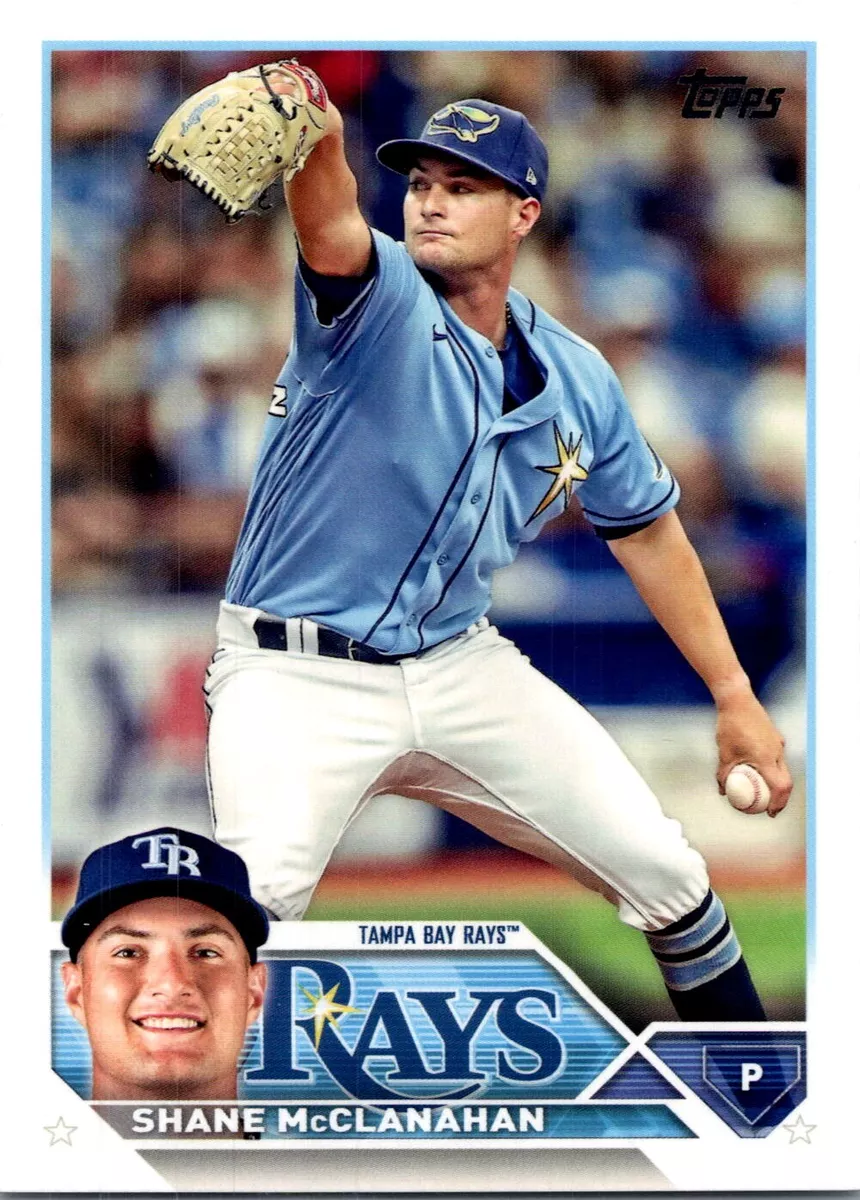 2023 Topps Series 1 Shane McClanahan #236 Tampa Bay Rays Baseball
