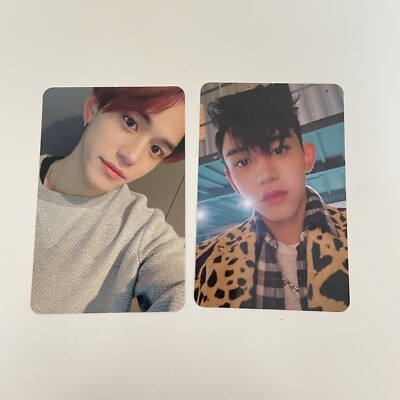 lucas wayv kick back album photocard set - official