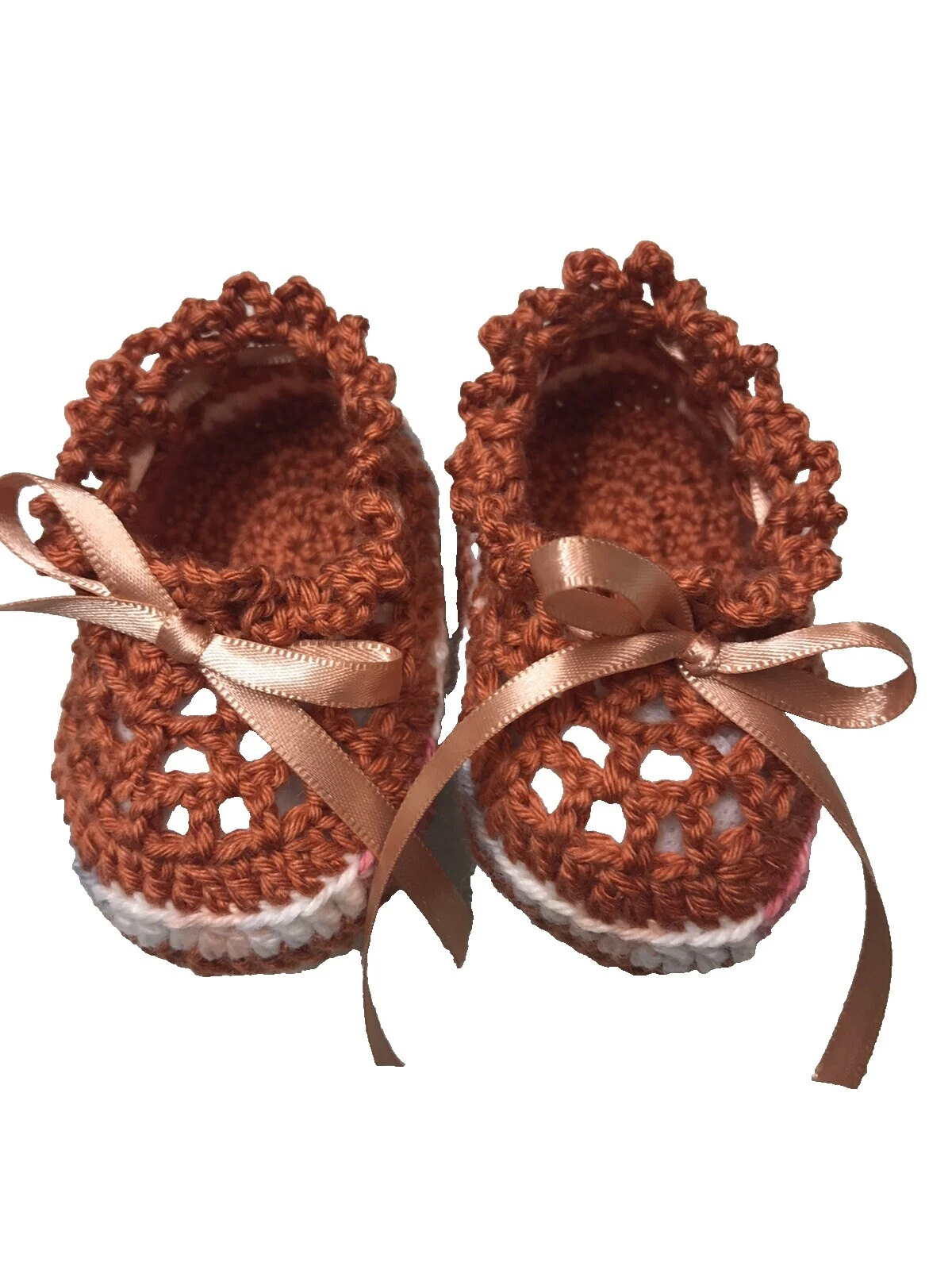 Botas de Bebê Handmade Marrom