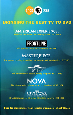 NOVA episodes on DVD; 3rd 1 FREE! PBS; WGBH science documentaries